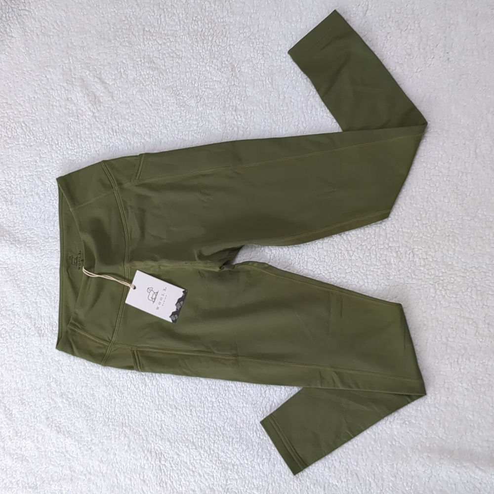Woolx McKenna Legging in Olive